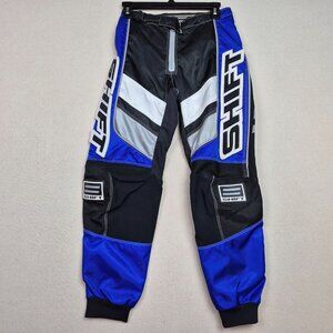 Shift Jet Pant Motocross Racing Pants Blue/Black/White Sz 28 NEW WITH TAGS!!!